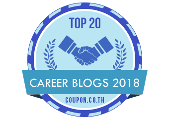 Banners for Top 20 Career Blogs 2018